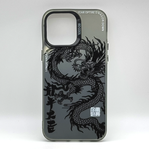 Чехол SO Cool Dragon для iPhone 13 Pro Max Black scd031 фото