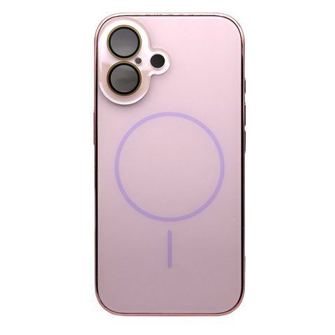 Чохол Matte TPU Camera MagSafe для iPhone 16 Pink 1tpum17 фото