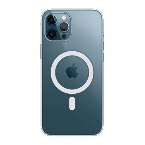 Чохол прозорий Clear Case with Magsafe для iPhone 12 Pro Max clrc019 фото