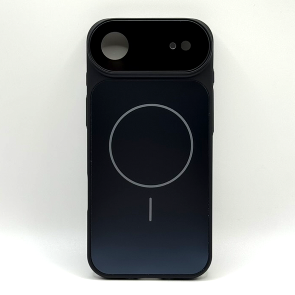 Чохол AG Glass Style для iPhone 17 Air Black gls079 фото