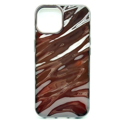Чехол 3D Wavy для iPhone 14 Brown wvc008 фото