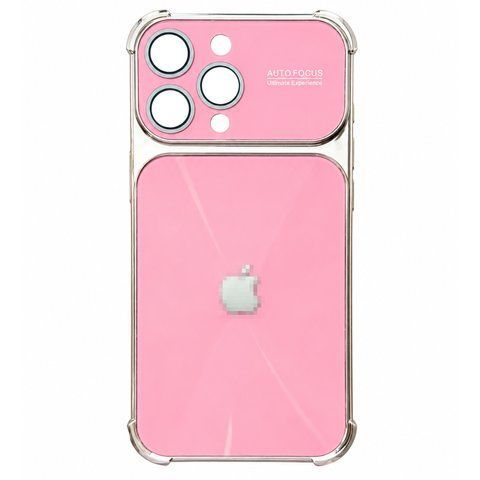 Чохол CD Laser Glass Camera для iPhone 14 Pro Pink cdl01027 фото