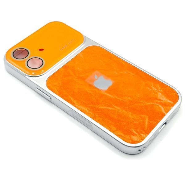 Чохол Velour Style для iPhone 17 Orange velst0026 фото