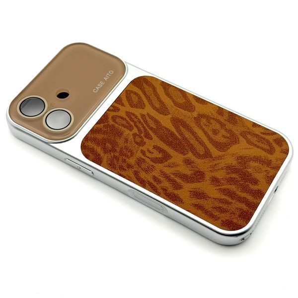 Чехол LEO Style для iPhone 17 Brown leost026 фото