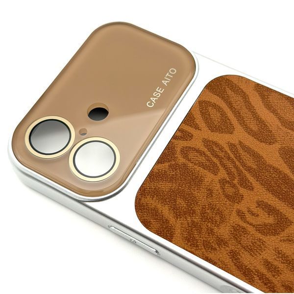 Чехол LEO Style для iPhone 17 Brown leost026 фото