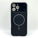 Чехол AG Glass Style для iPhone 15 Pro Max Black gls031 фото
