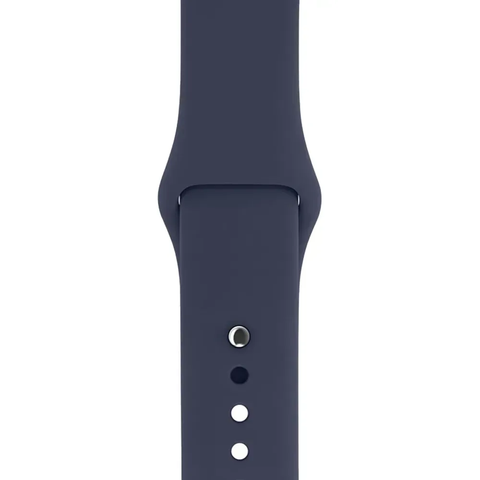 Ремінець Silicone Band для Apple Watch 38mm | 40mm | 41mm | 42mm (10 | 11 series) Midnight Blue sb015 фото