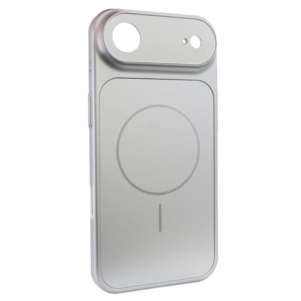 Чохол AG Glass Style для iPhone 17 Air Silver gls082 фото