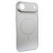 Чохол AG Glass Style для iPhone 17 Air Silver gls082 фото