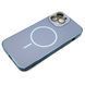 Чохол Matte TPU Camera MagSafe для iPhone 12 Pro Blue 1tpum004  фото 2