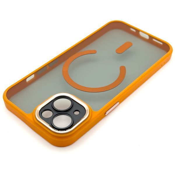 Чохол Toning Pixel with Magsafe для iPhone 14 Orange tng0024 фото