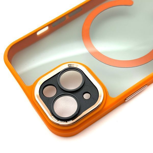 Чохол Toning Pixel with Magsafe для iPhone 14 Orange tng0024 фото
