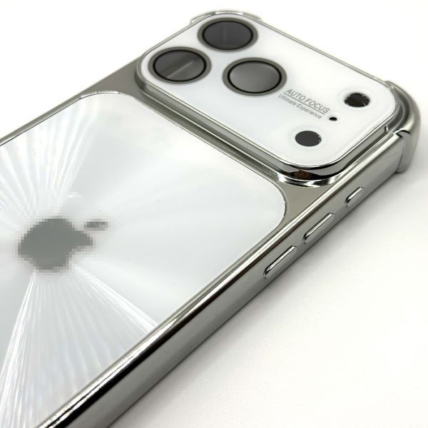 Чохол CD Laser Glass Camera для iPhone 17 Pro White cdl0042 фото