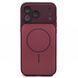 Чохол Silicone MAG Cover для iPhone 18 Pro Max Burgundy smag00017 фото 1