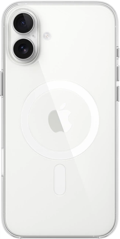 Чехол прозрачный Clear Case with Magsafe для iPhone 16 clrc024 фото