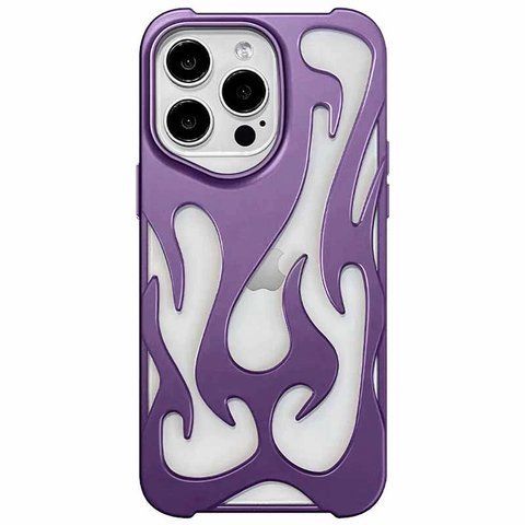 Чохол TPU Winfire для iPhone 15 Pro Max Purple wf019 фото