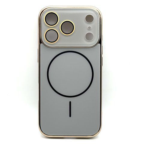 Чохол Matte TPU Camera MagSafe для iPhone 17 Pro Gray tpum82 фото