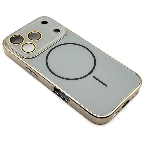 Чохол Matte TPU Camera MagSafe для iPhone 17 Pro Gray tpum82 фото