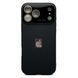 Чохол Silicone Glass Camera для iPhone 17 Pro Max Black silcam0053 фото