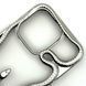 Чехол TPU Snake для iPhone 15 Pro Max Silver snk022 фото 3