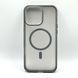 Чехол Wavy Pattern Corrugated для iPhone 15 Pro Max Gray wv009 фото