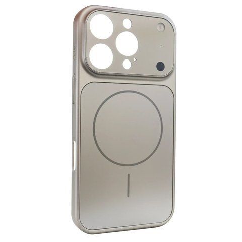 Чохол AG Glass Style для iPhone 15 Pro Max Titanium gls035 фото
