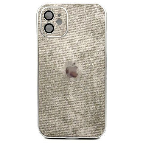 Чохол Textile Jeans with Camera Glass для iPhone 11 Gray txt0040 фото