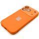 Чохол Silicone Glass Camera для iPhone 17 Pro Max Orange silcam0054 фото 3