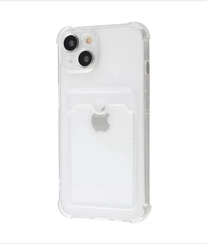 Чохол прозорий Card Holder з кишенькою для iPhone 13 Mini crh0010 фото