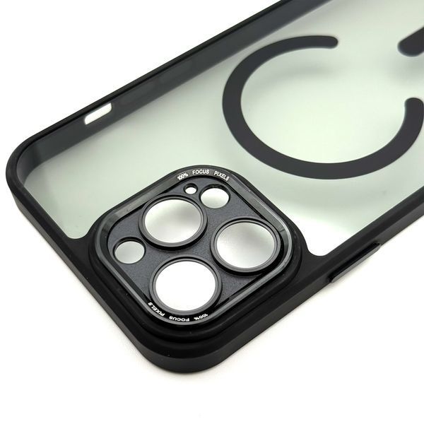Чохол Toning Pixel with Magsafe для iPhone 12 Pro Max Black tng003 фото