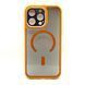 Чохол Toning Pixel with Magsafe для iPhone 12 Pro Max Orange tng004 фото