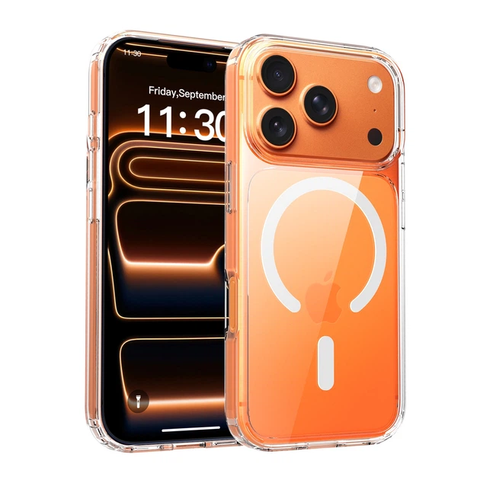 Чехол прозрачный Clear Case with Magsafe для iPhone 17 Pro clrc028 фото