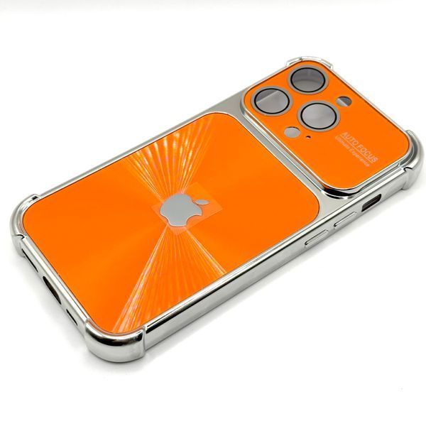 Чехол CD Laser Glass Camera для iPhone 14 Pro Orange cdl0026 фото