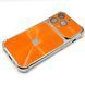 Чехол CD Laser Glass Camera для iPhone 14 Pro Orange cdl0026 фото 2