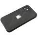 Чехол Textile Jeans with Camera Glass для iPhone 12 Black txt0043 фото 2