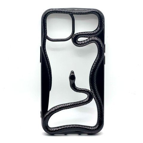 Чохол TPU Snake для iPhone 14 Plus Black snk025 фото