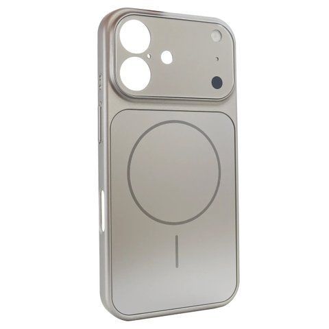 Чохол AG Glass Style для iPhone 16 Titanium gls089 фото