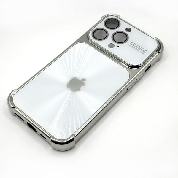 Чехол CD Laser Glass Camera для iPhone 14 Pro White cdl0027 фото