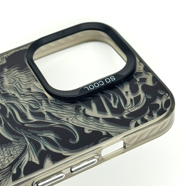 Чехол Hologram Dragon Case для iPhone 16 Pro Black hd055 фото