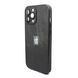Чохол Textile Jeans with Camera Glass для iPhone 16 Pro Max Black txt0016 фото 2