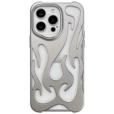 Чохол TPU Winfire для iPhone 14 Pro Silver wf026 фото