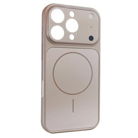 Чохол AG Glass Style для iPhone 16 Pro Max Desert Gold gls042  фото
