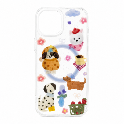 Чехол Dogee Glitter Magsafe для iPhone 14 dg003 фото