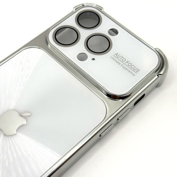 Чохол CD Laser Glass Camera для iPhone 15 Pro White cdl0030 фото