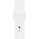 Ремінець Silicone Band для Apple Watch 42mm | 44mm | 45mm | 46mm | 49mm White sb0041 фото