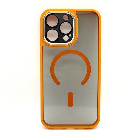 Чохол Toning Pixel with Magsafe для iPhone 15 Pro Max Orange tng0010 фото