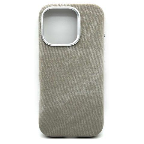 Чохол Denim Case with MagSafe для iPhone 16 Pro Max Gray dnm002 фото