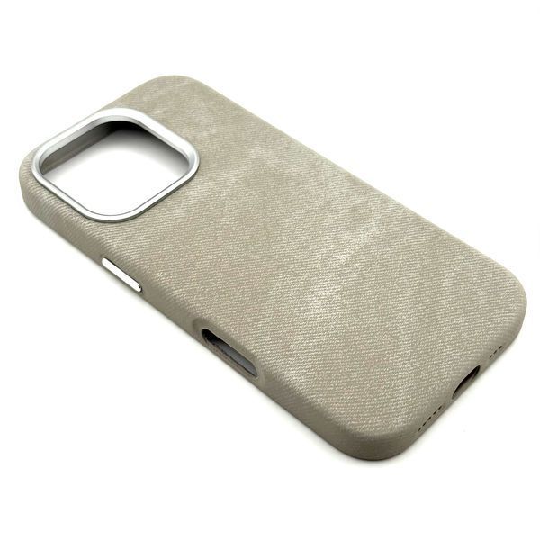 Чехол Denim Case with MagSafe для iPhone 16 Pro Max Gray dnm002 фото