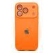 Чехол Silicone Glass Camera для iPhone 17 Pro Orange silcam0066 фото