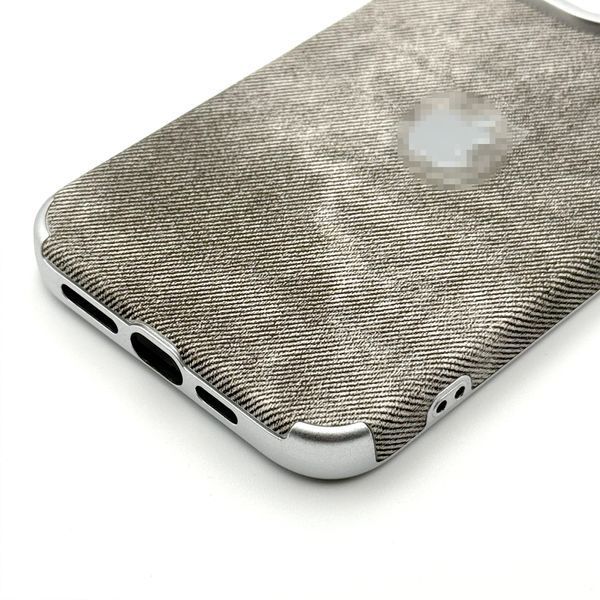 Чохол Jeans Open для iPhone 13 Pro Max Gray jc017 фото